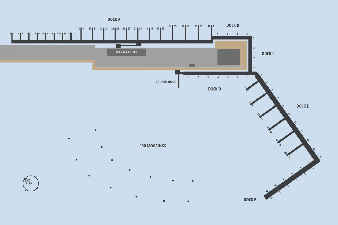 Provincetown Marina layout