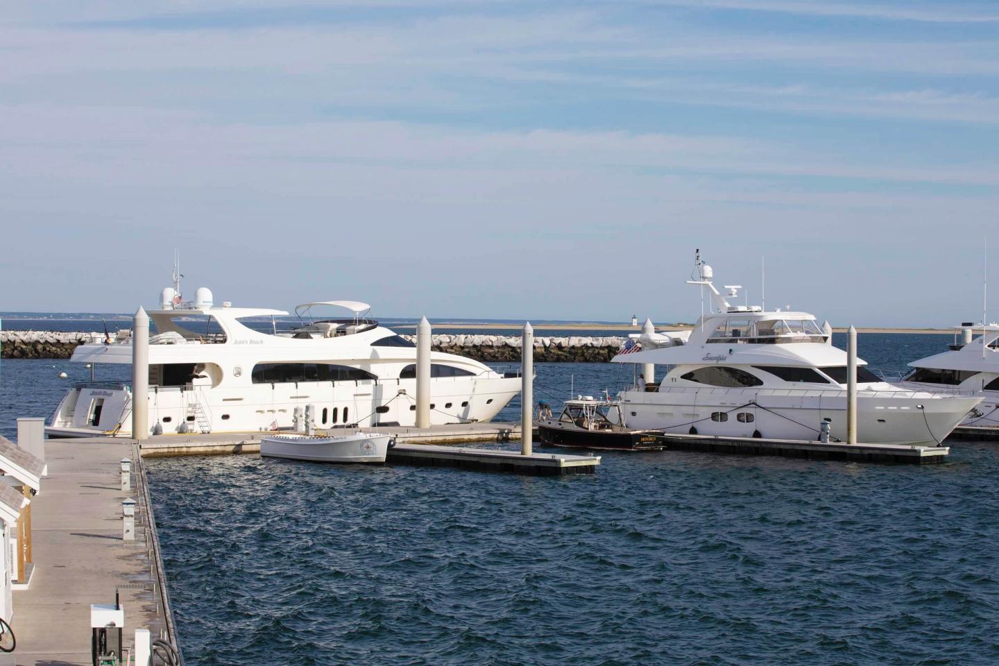 Yachts at Provincetown Marina
