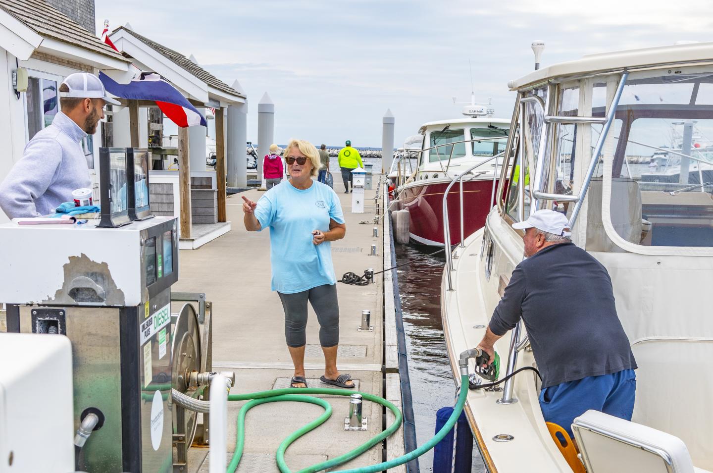 Fuel Dock at Provincetown Marina