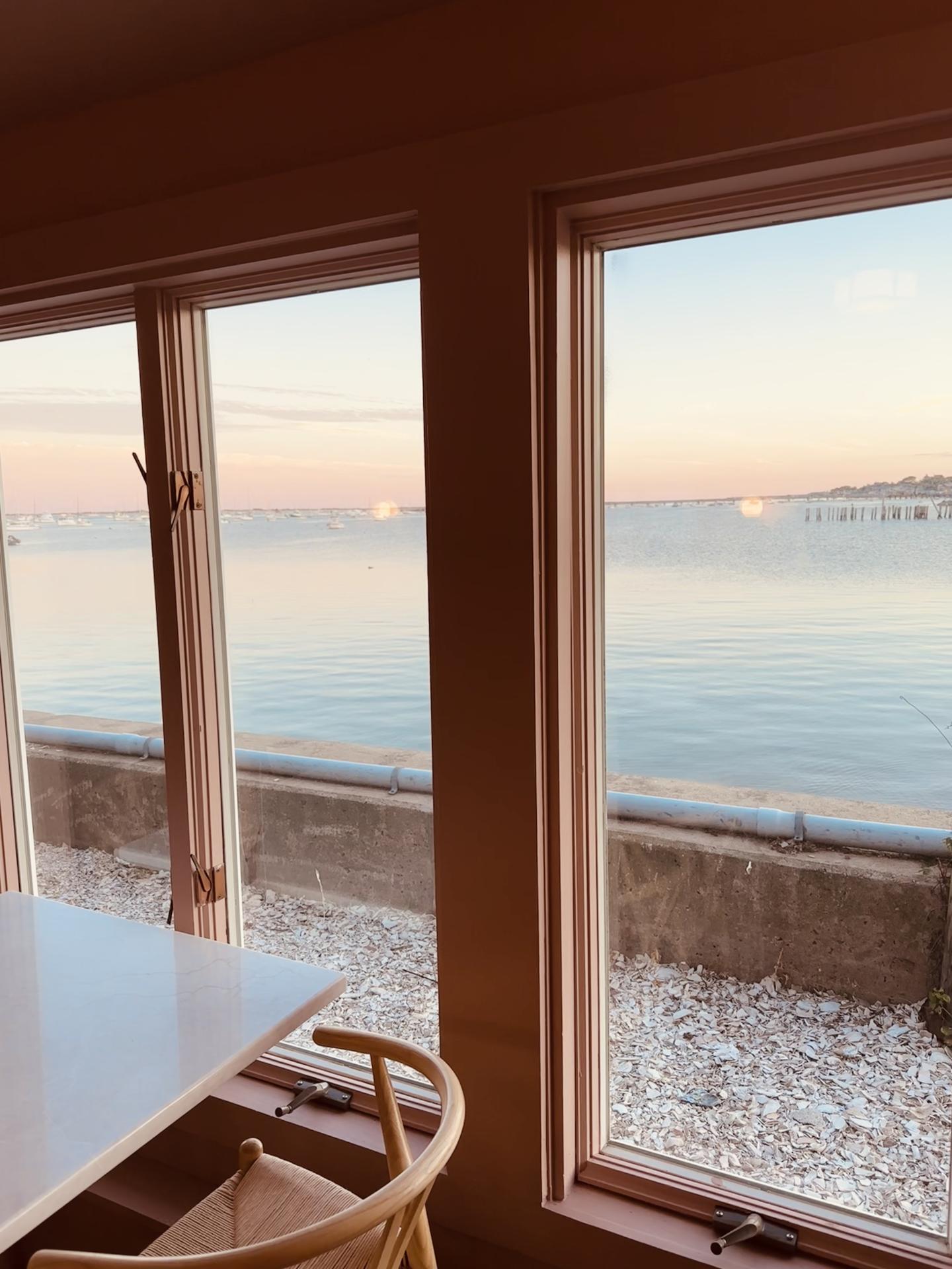 View from the dining room at Ceraldi